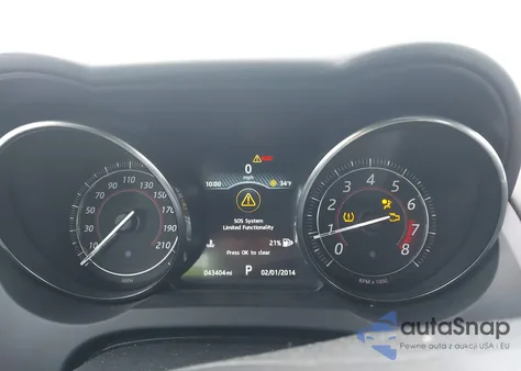 2016 Jaguar F-Type R из США, поврежденный, VIN SAJWJ6DL8GMK34440